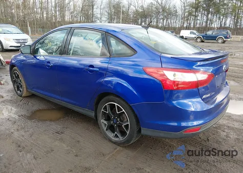 2013 Ford Focus Se from USA, damaged, VIN 1FADP3F21DL105714